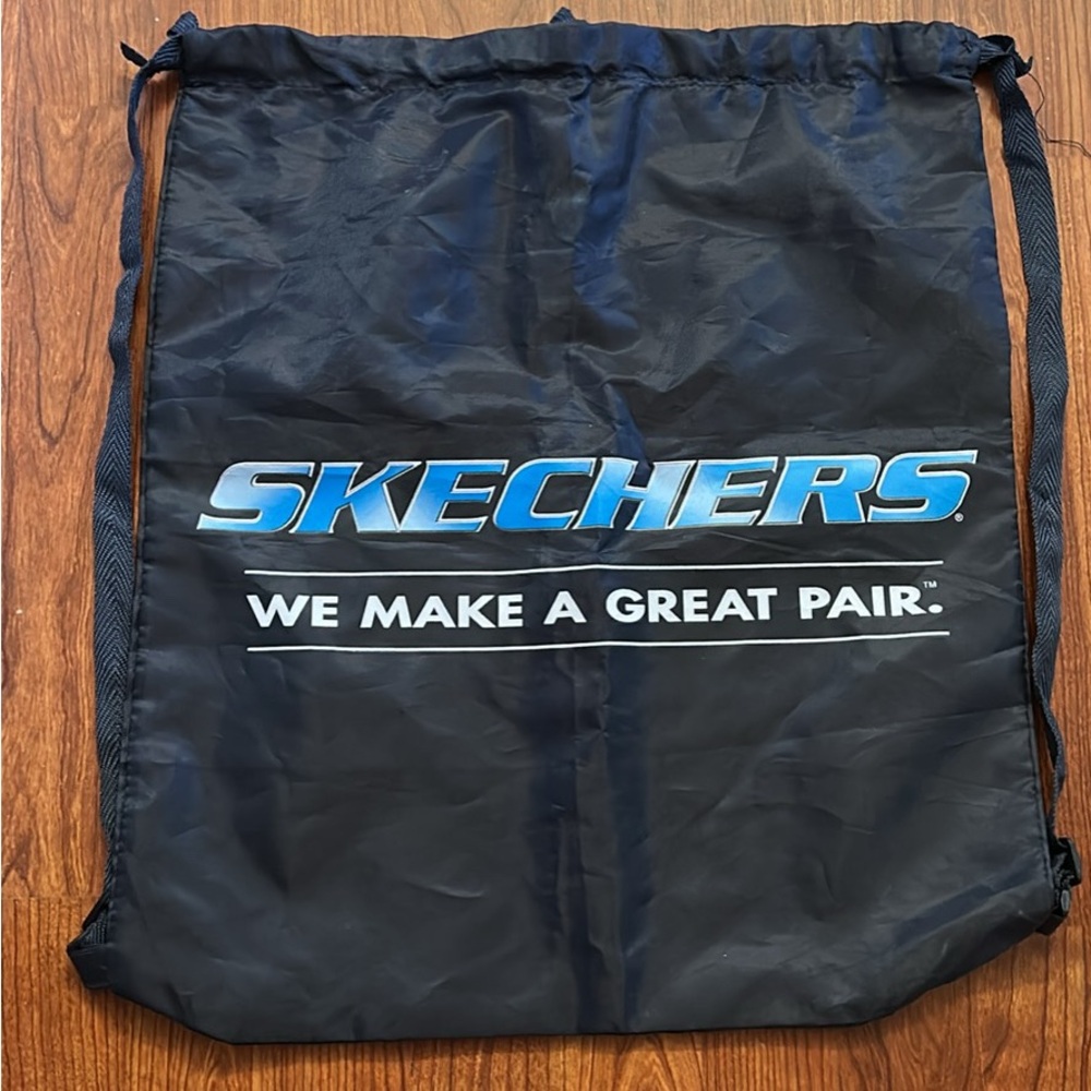 Two Skechers Drawstring Book Bags - Picture 3 of 4